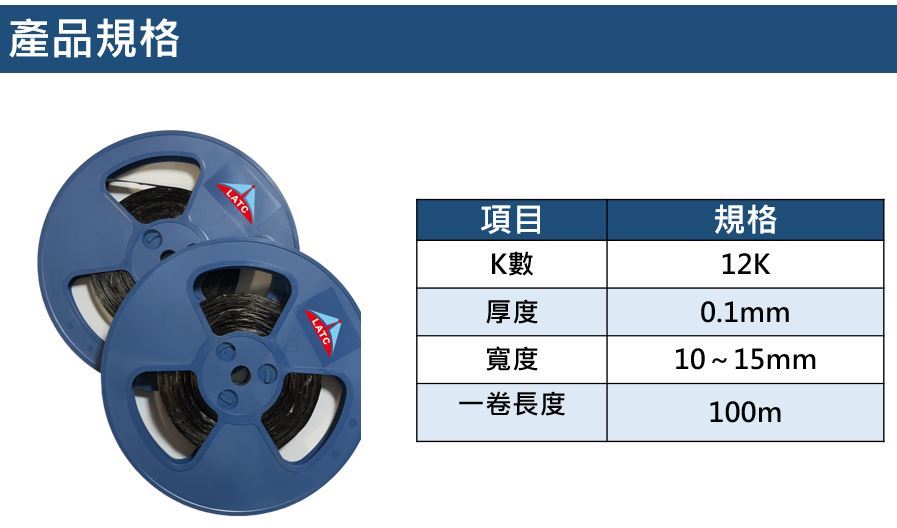 熱塑性碳纖維貼帶卷